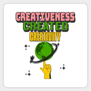 Divine Creation: Embracing God’s Gift of Creativity Magnet